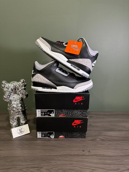Jordan 3 Black Cement 2024