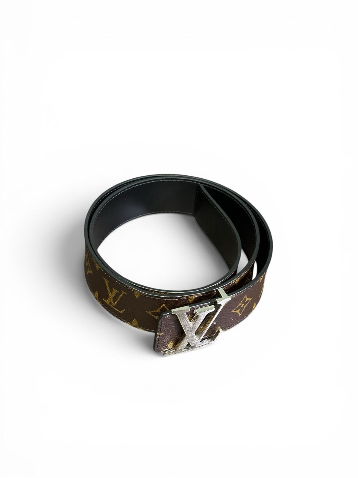LOUIS VUITTON REVERSIBLE BELT BROWN BLACK 40MM