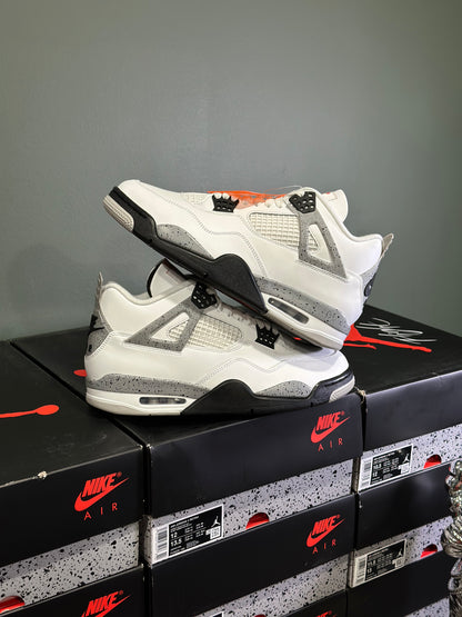 Jordan 4 White Cement 2025