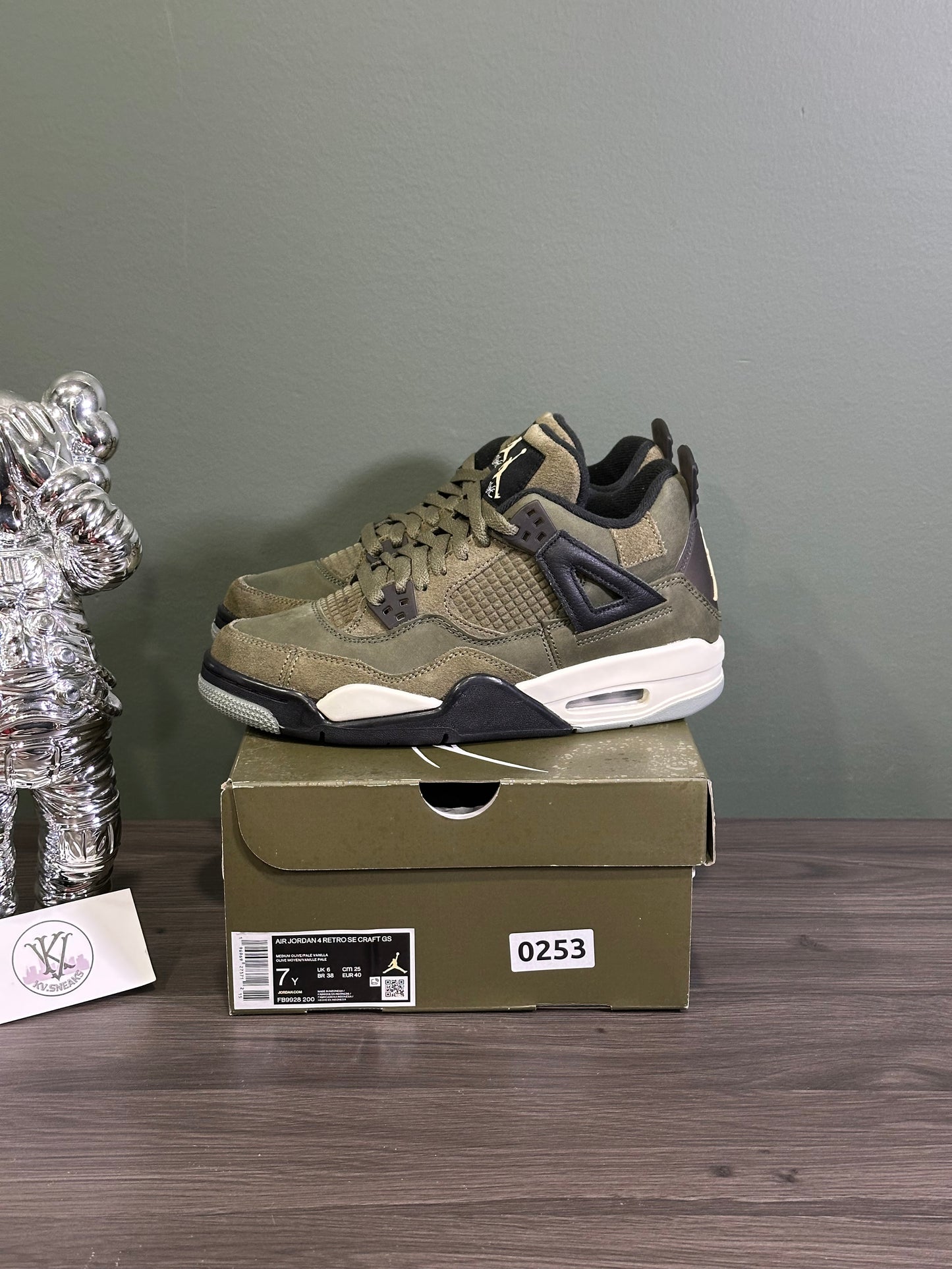 Jordan 4 Craft Medium Olive (GS)