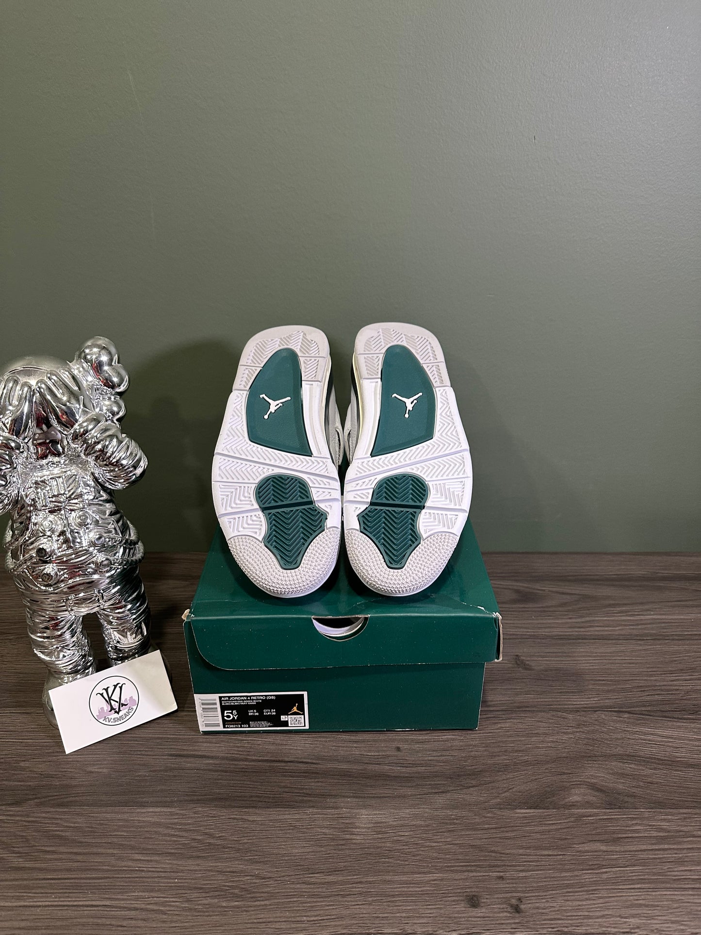 Jordan 4 Oxidized Green (GS)
