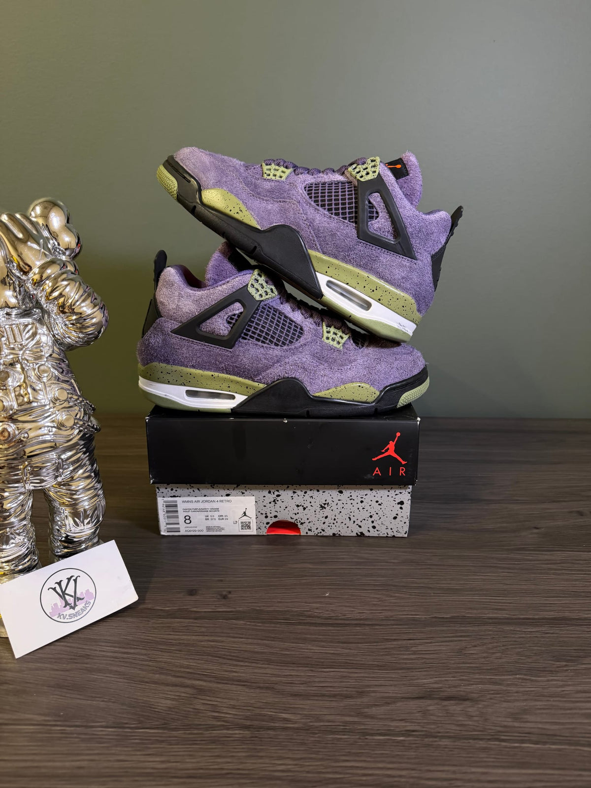 Jordan 4 Retro Canyon Purple (Women's)