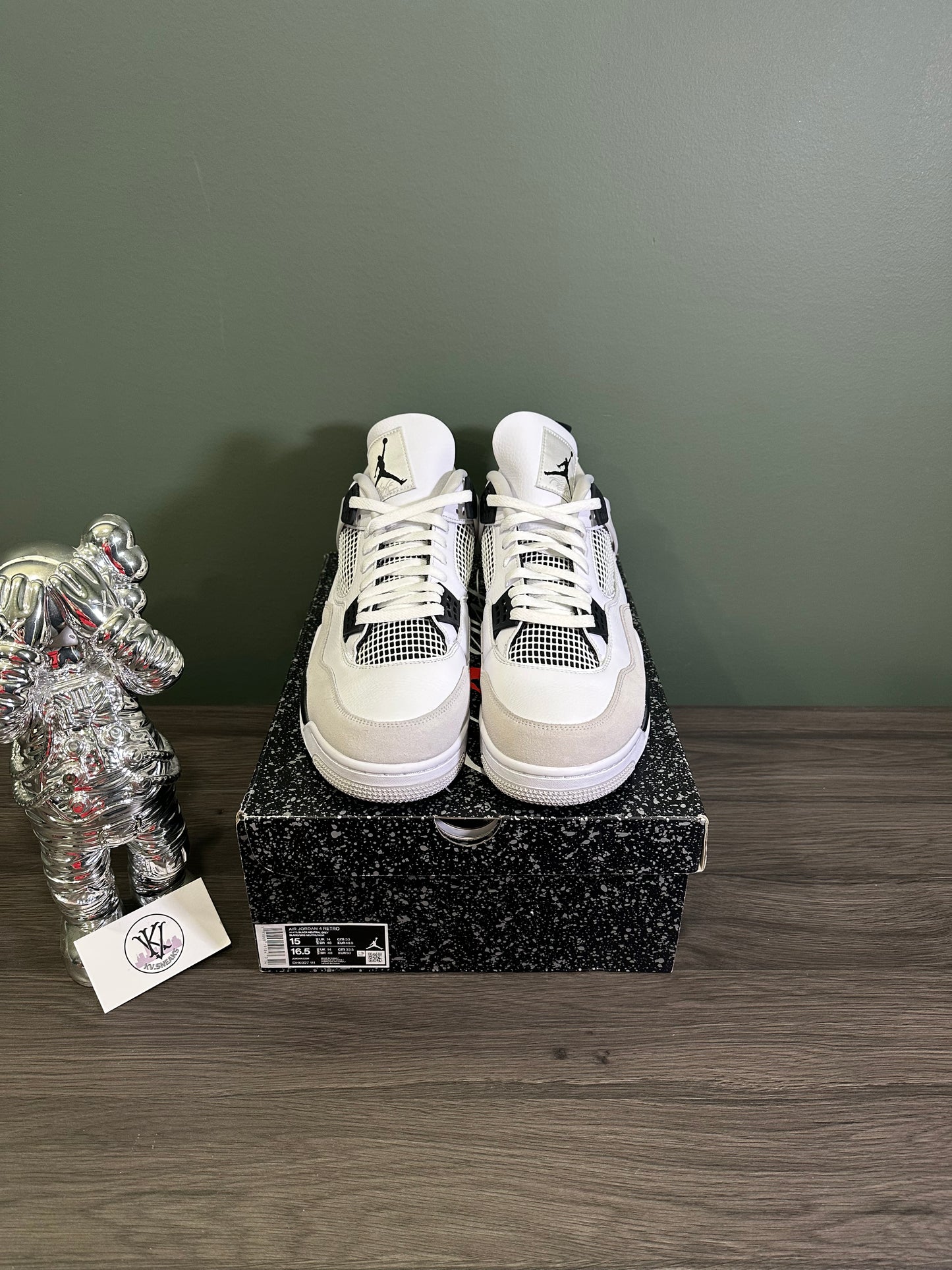 Jordan 4 Military Black
