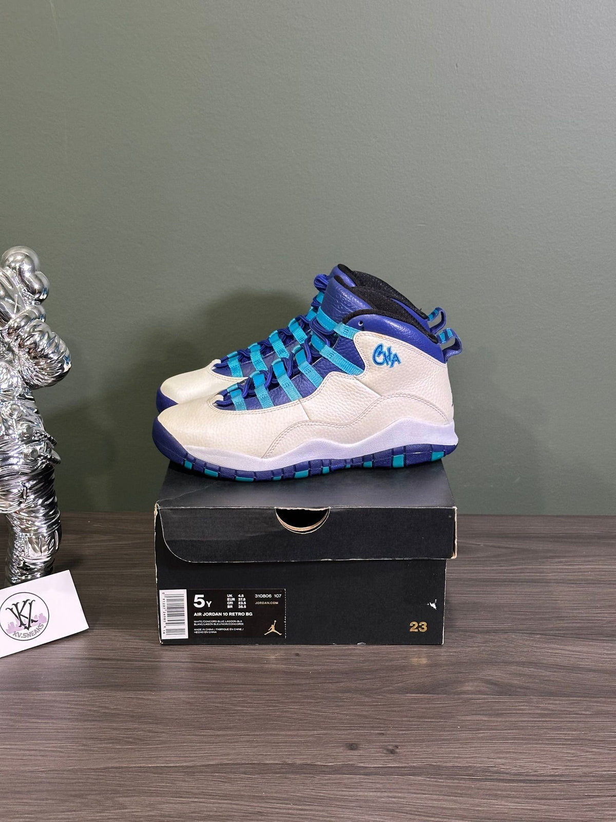Jordan 10 Retro Charlotte (2016) (GS)