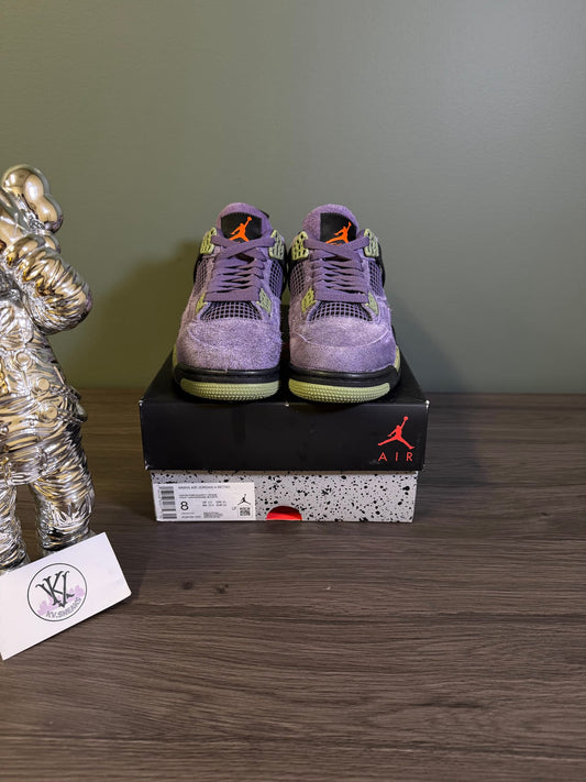Jordan 4 Retro Canyon Purple (Women's)