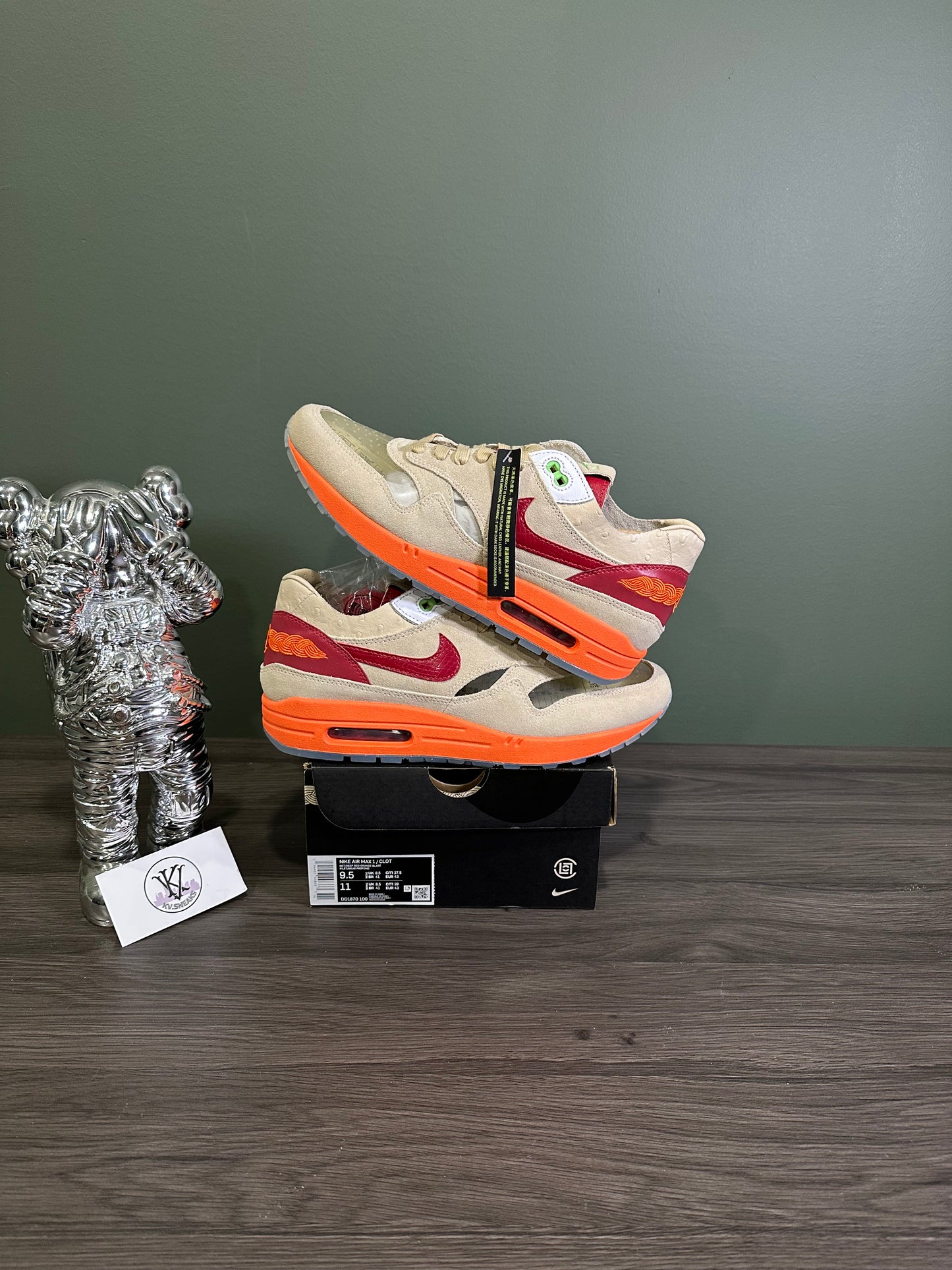 Air Max 1 CLOT Kiss Of Death