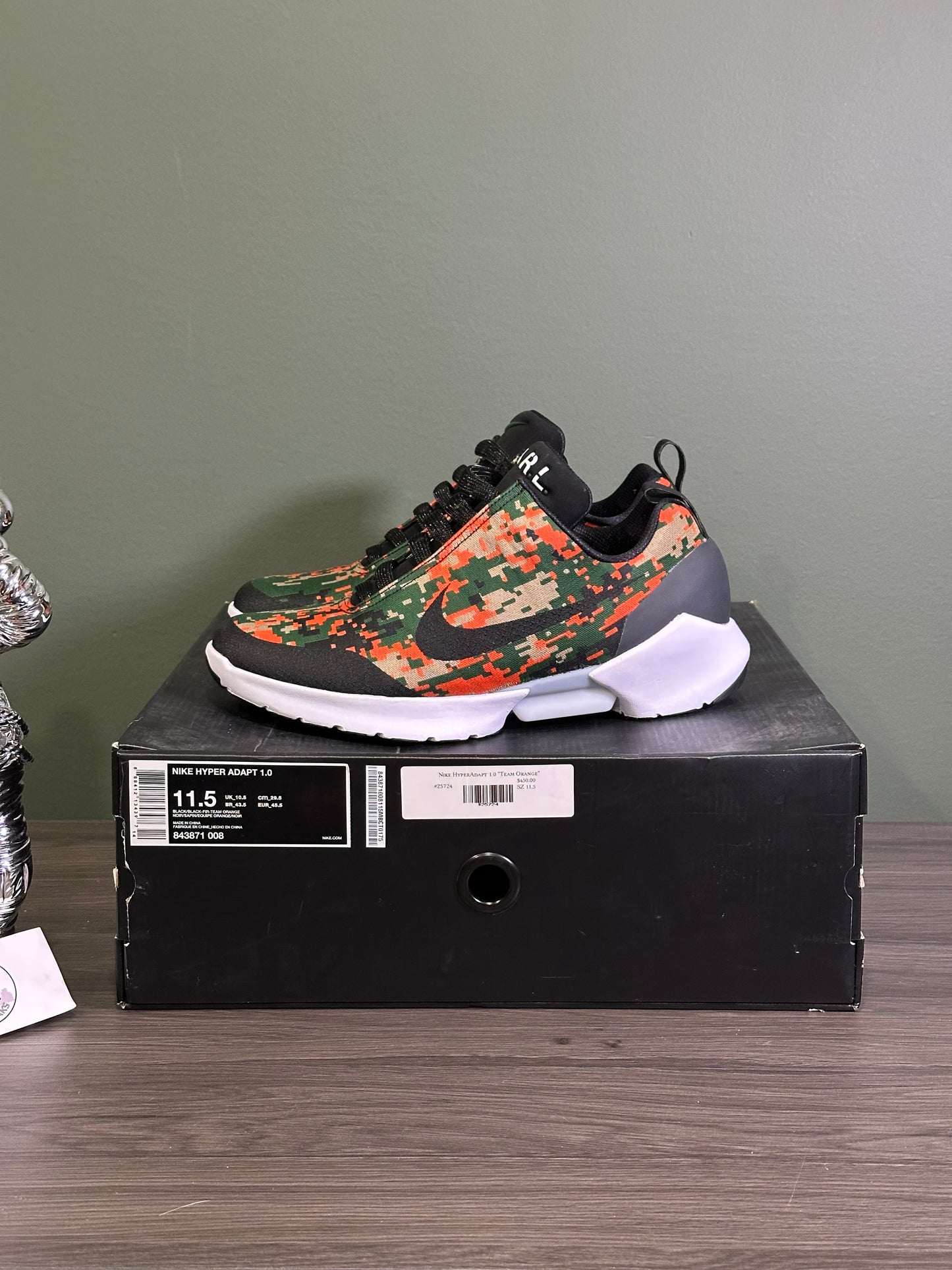Nike HyperAdapt 1.0 Team Orange