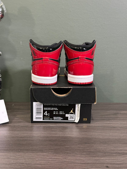 Jordan 1 High Patent Bred (TD)