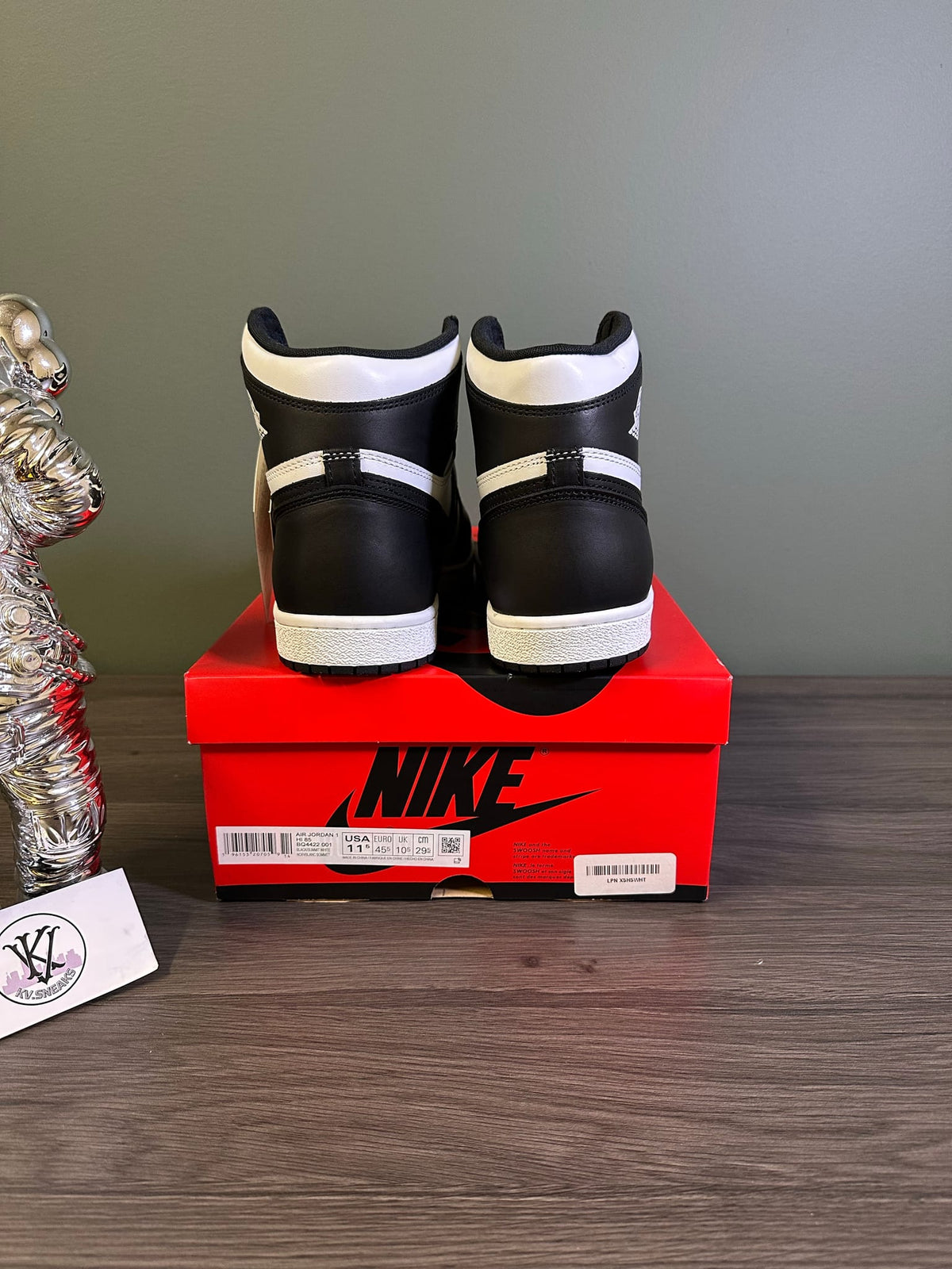 Jordan 1 Retro High '85 Black White (2023)