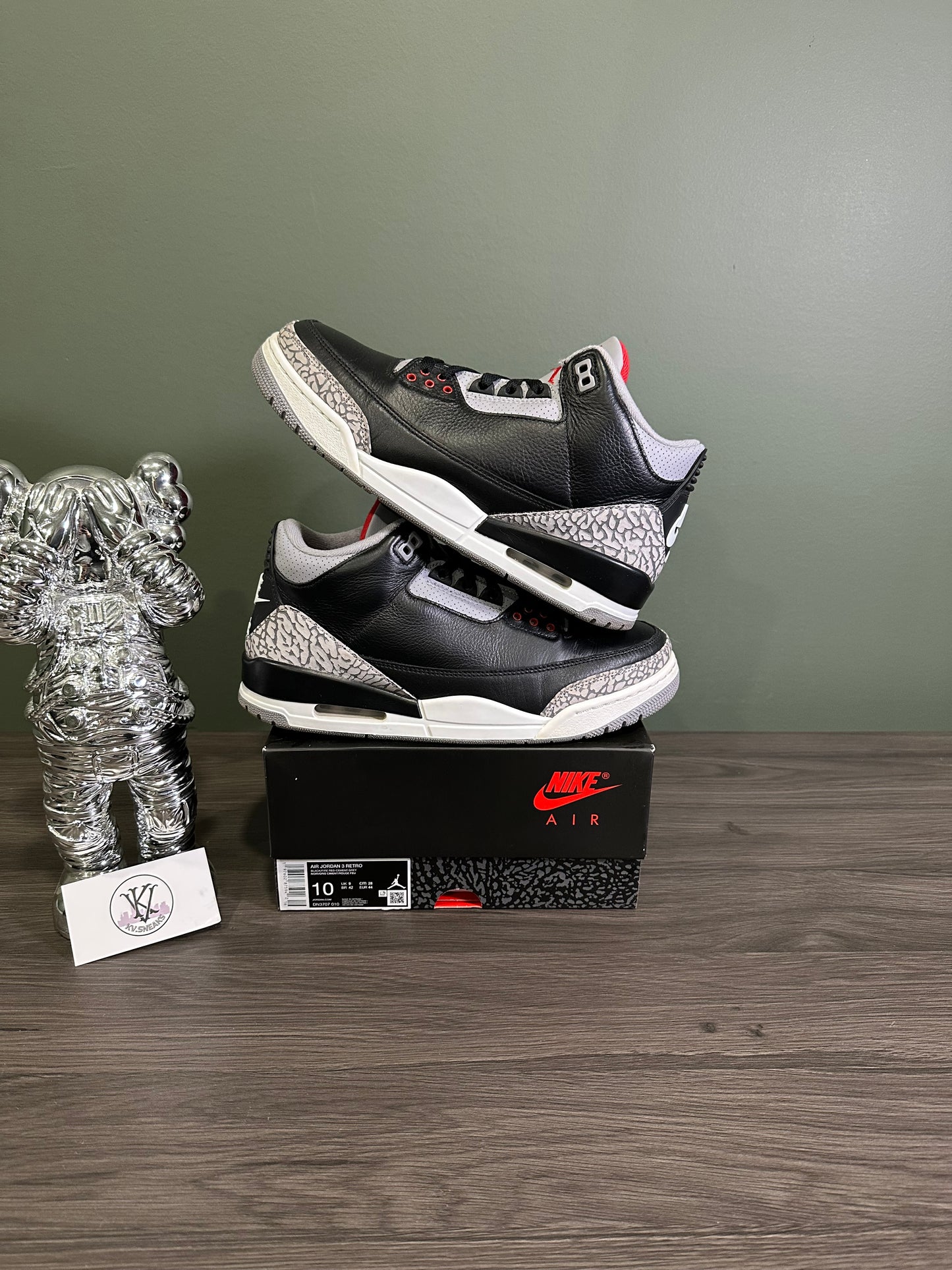 Jordan 3 Black Cement 2024