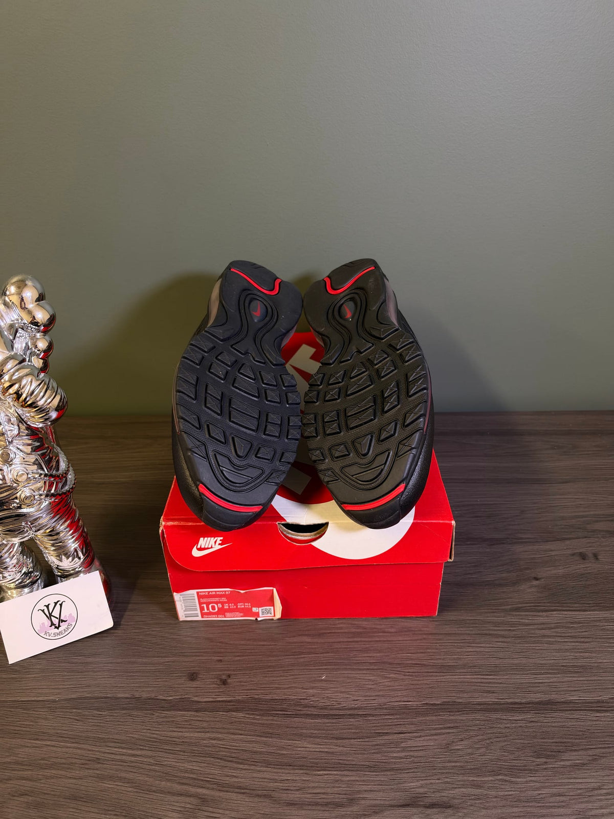 Nike Air Max 97 Black University Red