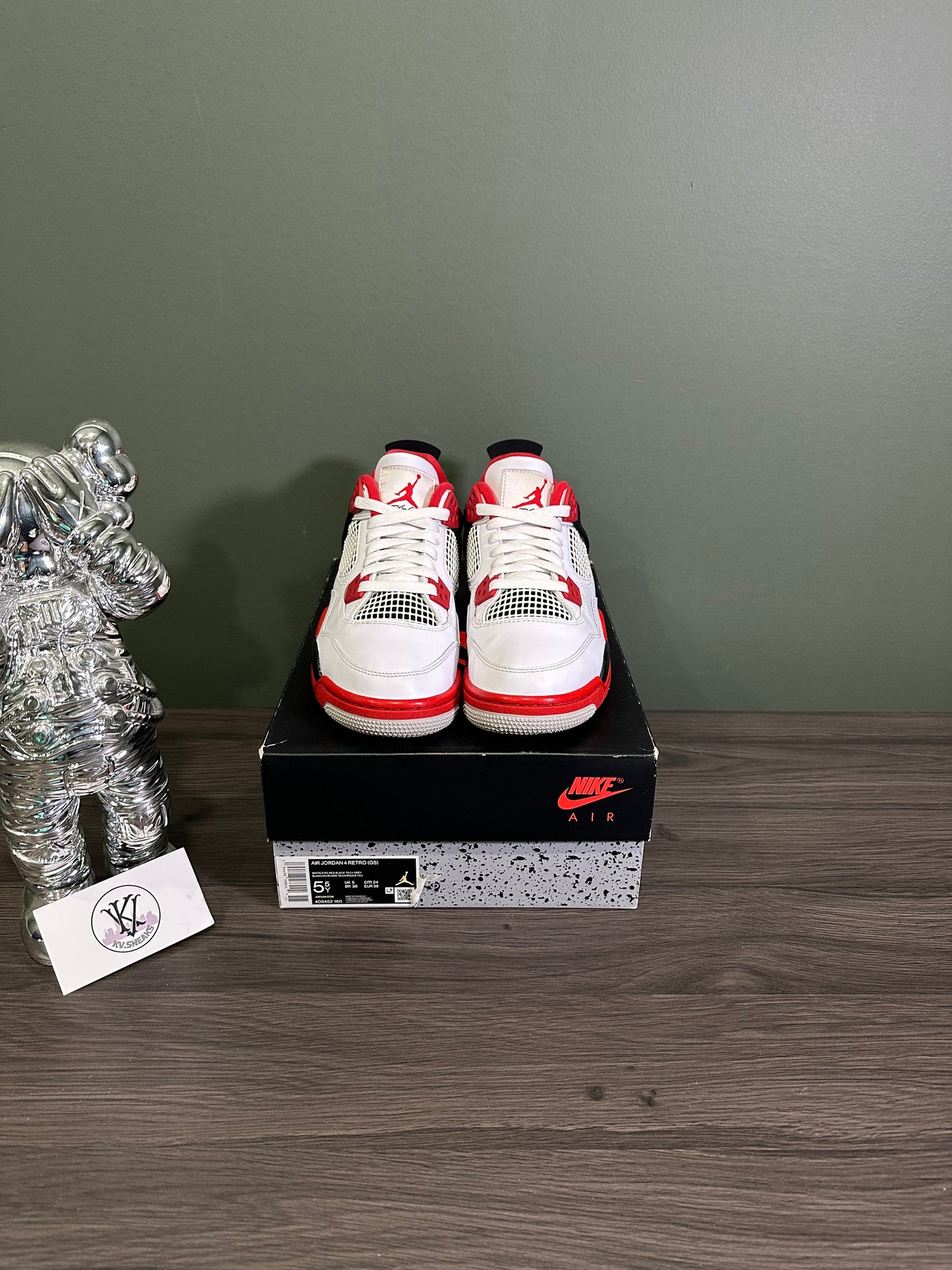 Jordan 4 Fire Red (GS)