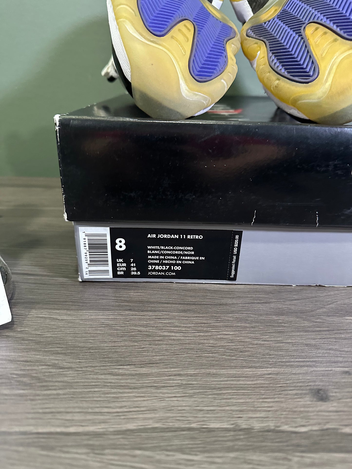 Jordan 11 Concord 2018