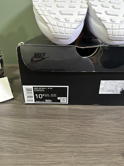 Air Max 1’87 Supreme Triple White