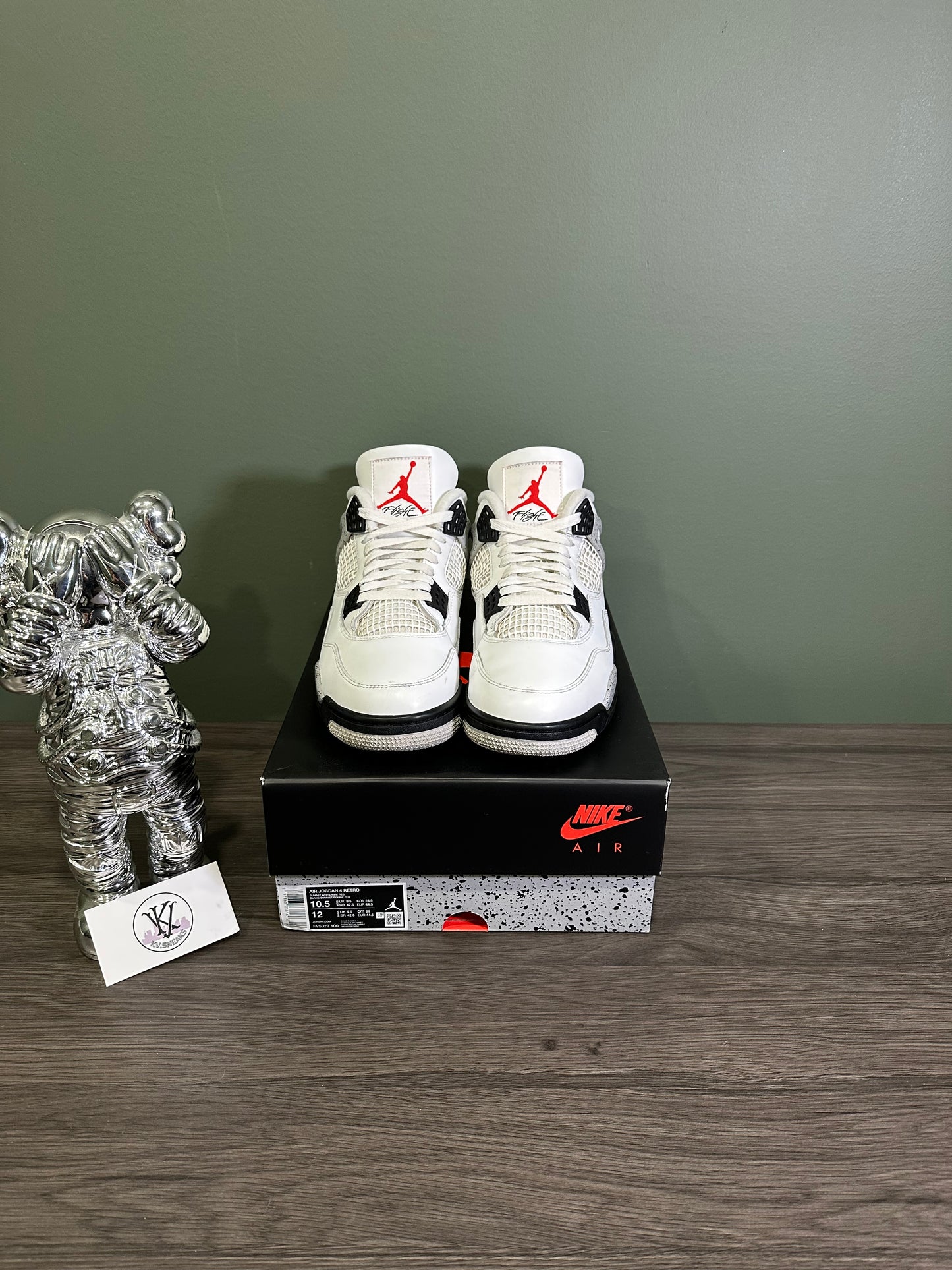 Jordan 4 White Cement 2025