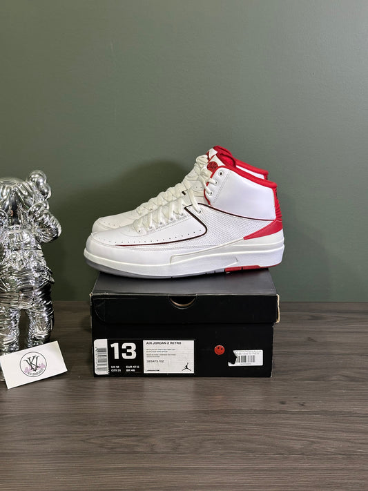 Jordan 2 White Red 2014