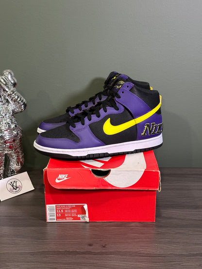 Dunk High EMB Lakers