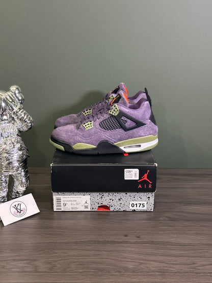 Jordan 4 Canyon Purple