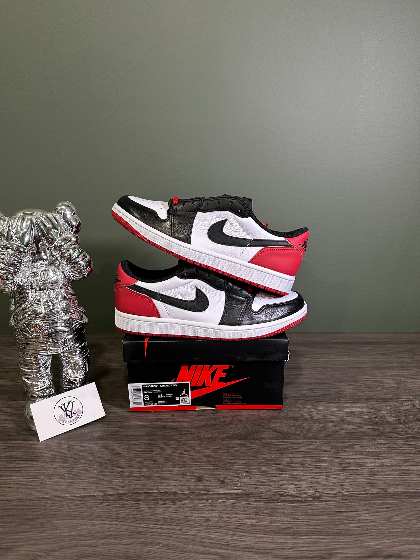 Jordan 1 Low Black Toe 2023