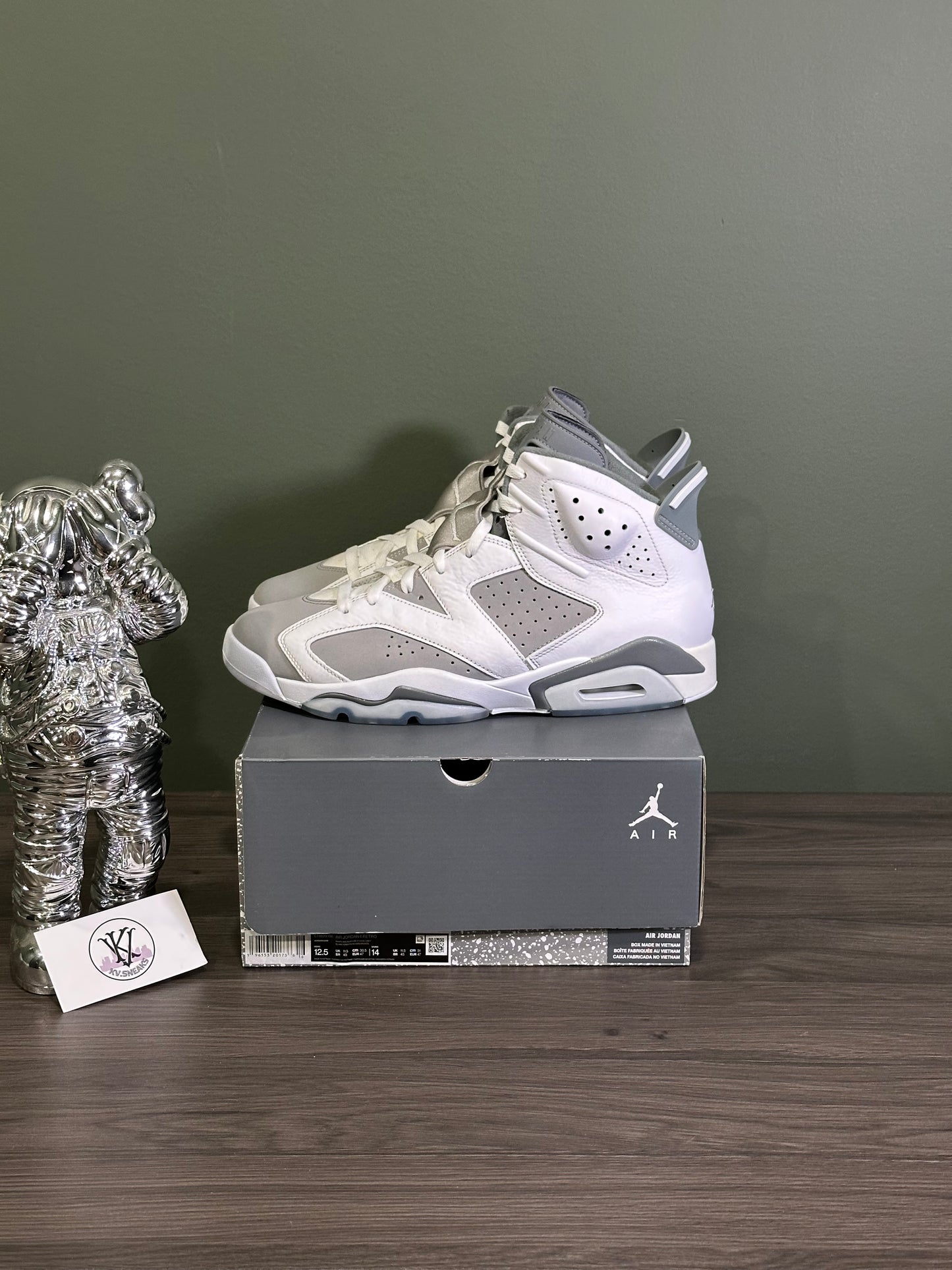 Jordan 6 Cool Grey