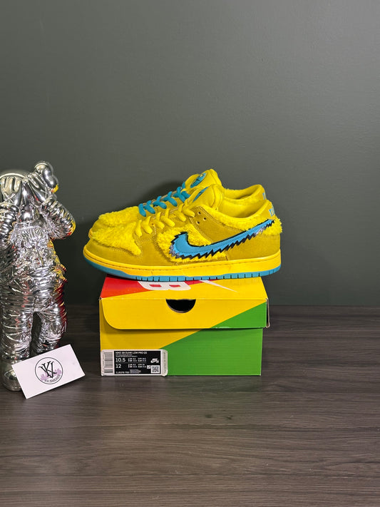 Dunk Low SB Grateful Dead Bear Yellow