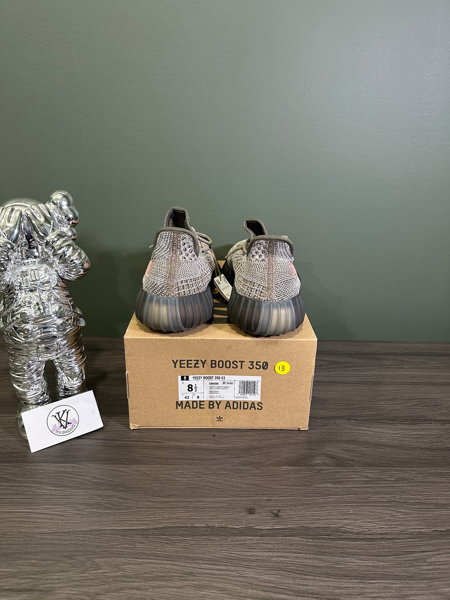 Yeezy 350 Ash Stone
