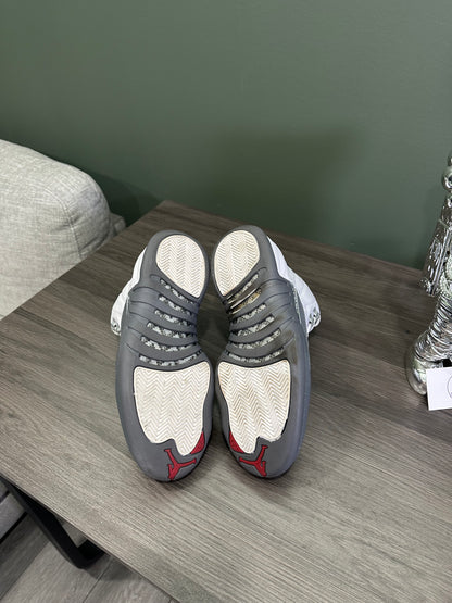 Jordan 12 White Dark Grey