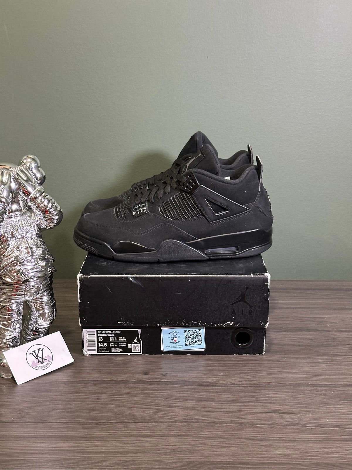 Jordan 4 Retro Black Cat (2020)