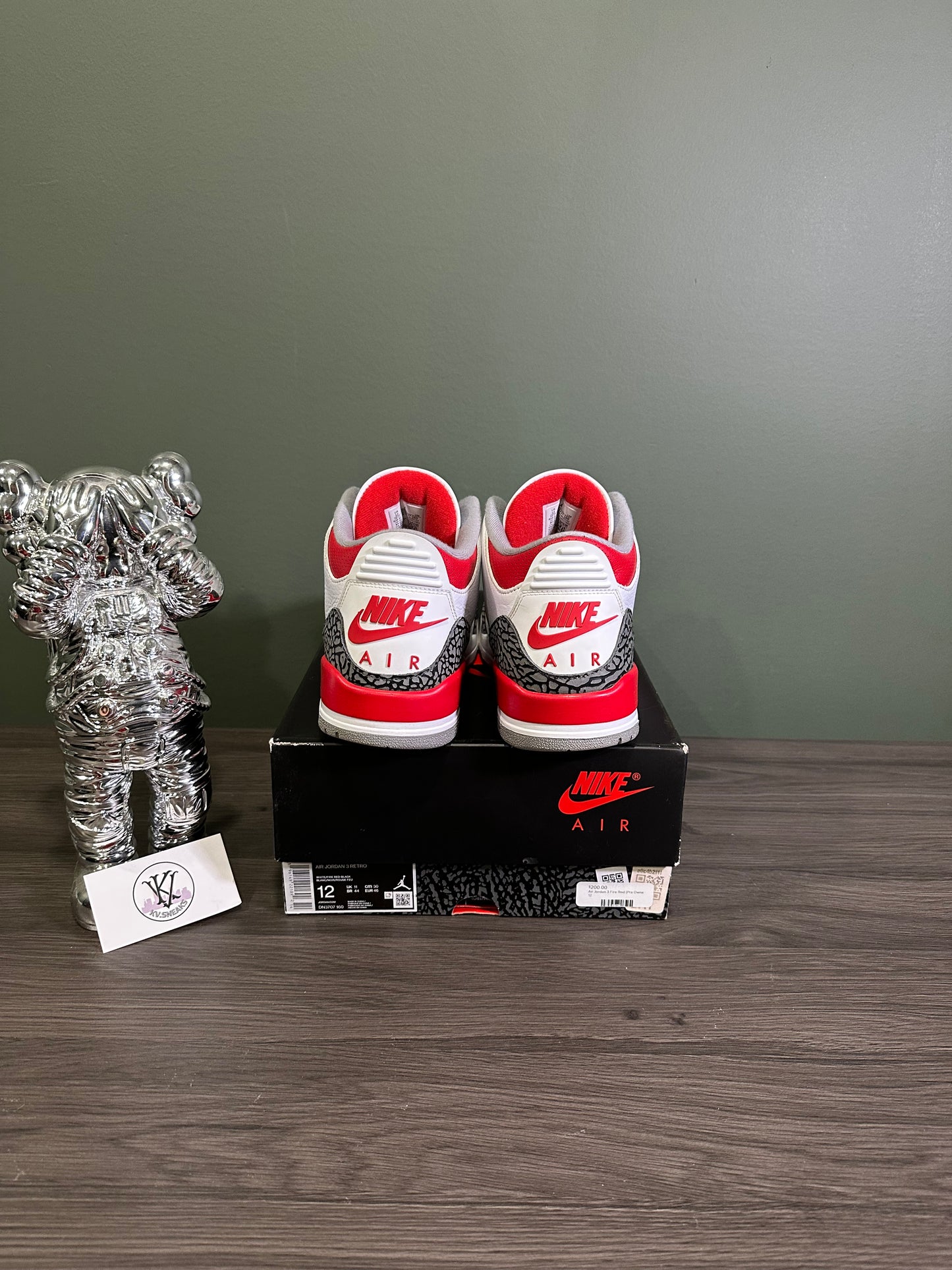 Jordan 3 Fire Red 2022