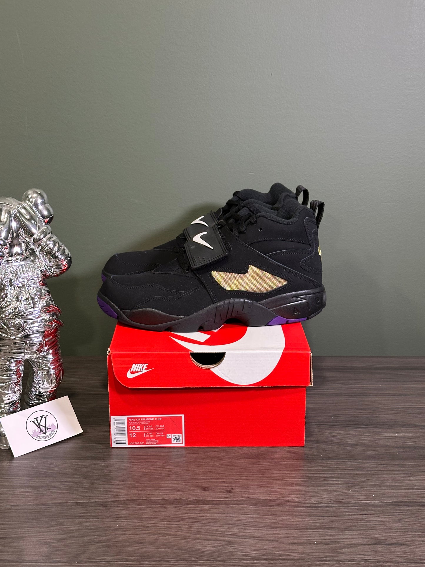 Nike Air Diamond Turf Ravens