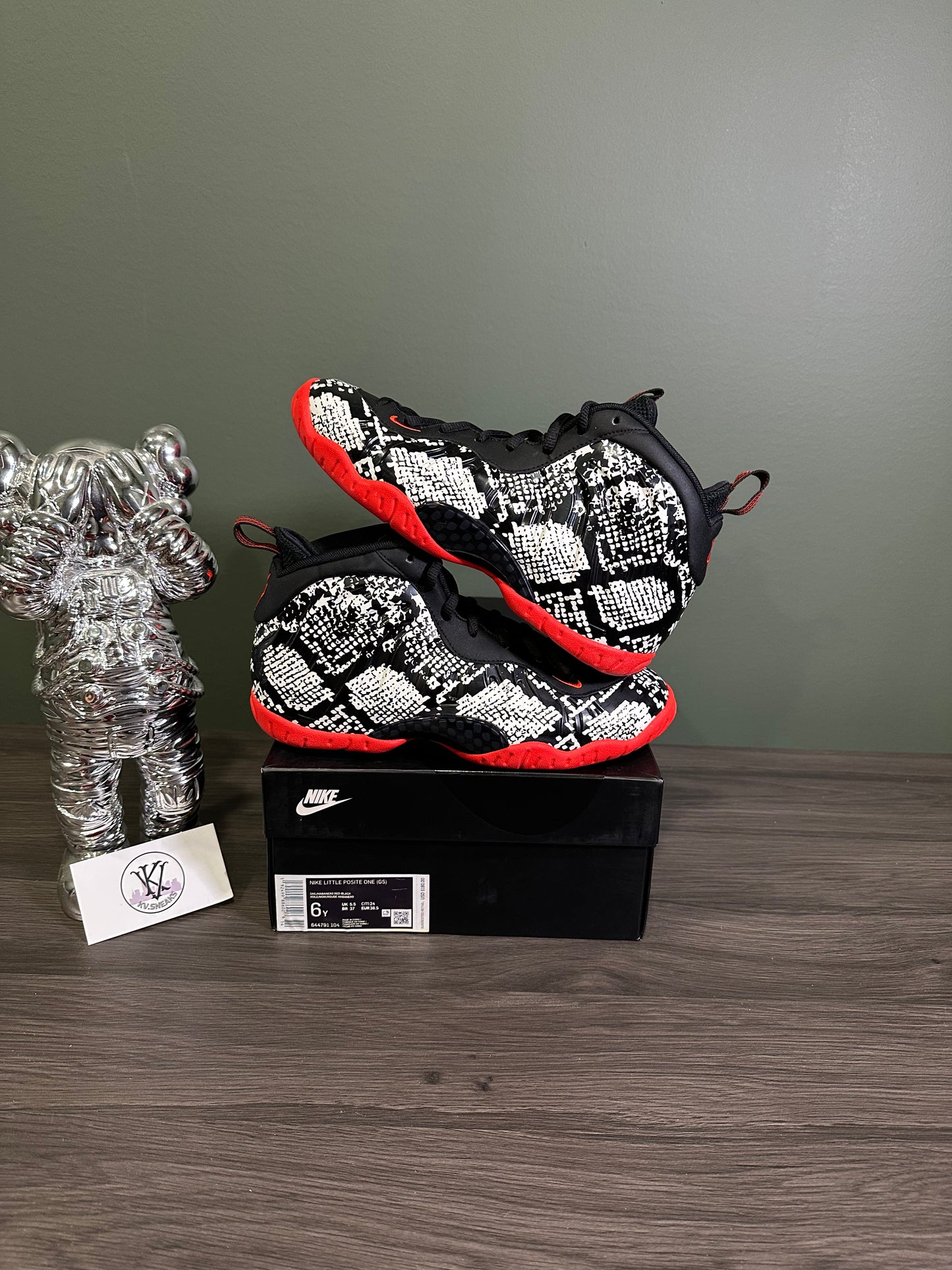 Air Foamposite One Albino Snakeskin
