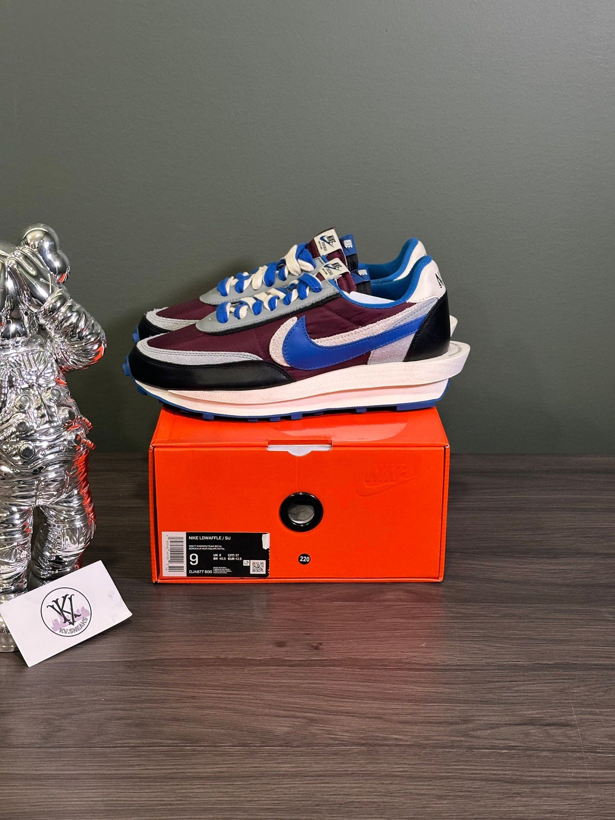 Nike LD Waffle sacai Undercover Night Maroon Team Royal