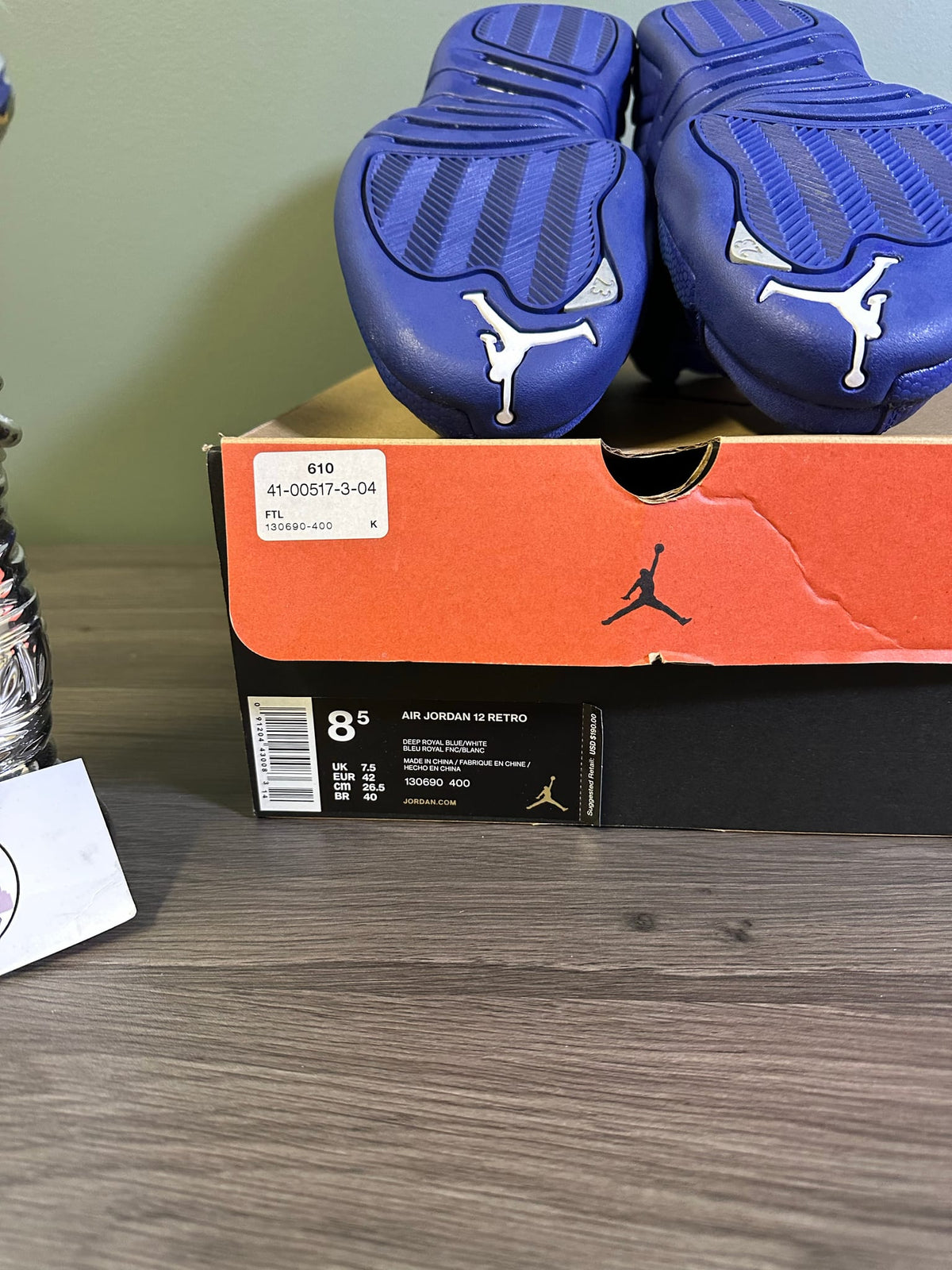 Jordan 12 Retro Deep Royal Blue