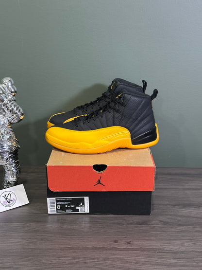 Jordan 12 Black University Gold