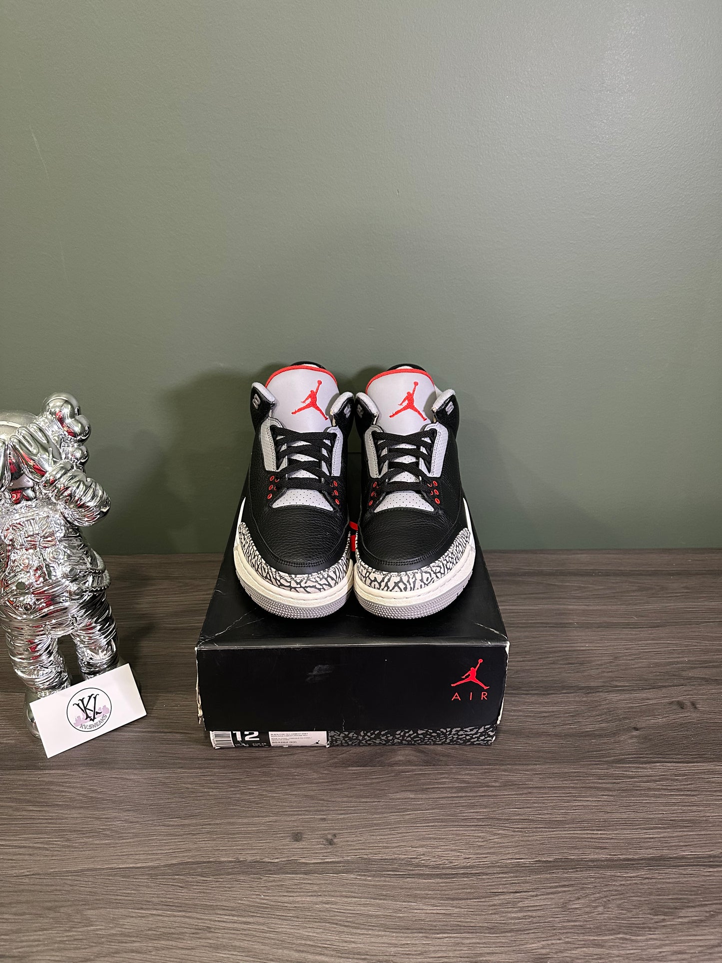 Jordan 3 Black Cement 2018