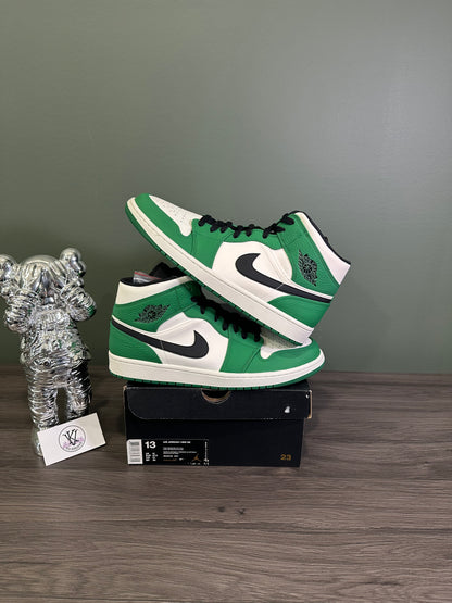 Jordan 1 Mid Pine Green 2018