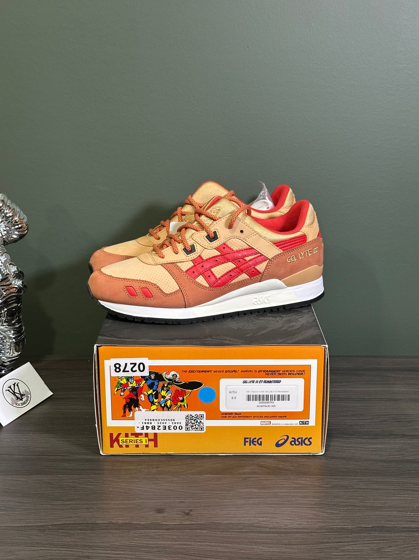 ASICS Gel-Lyte III ‘07 Remastered Kith Marvel X-Men Gambit