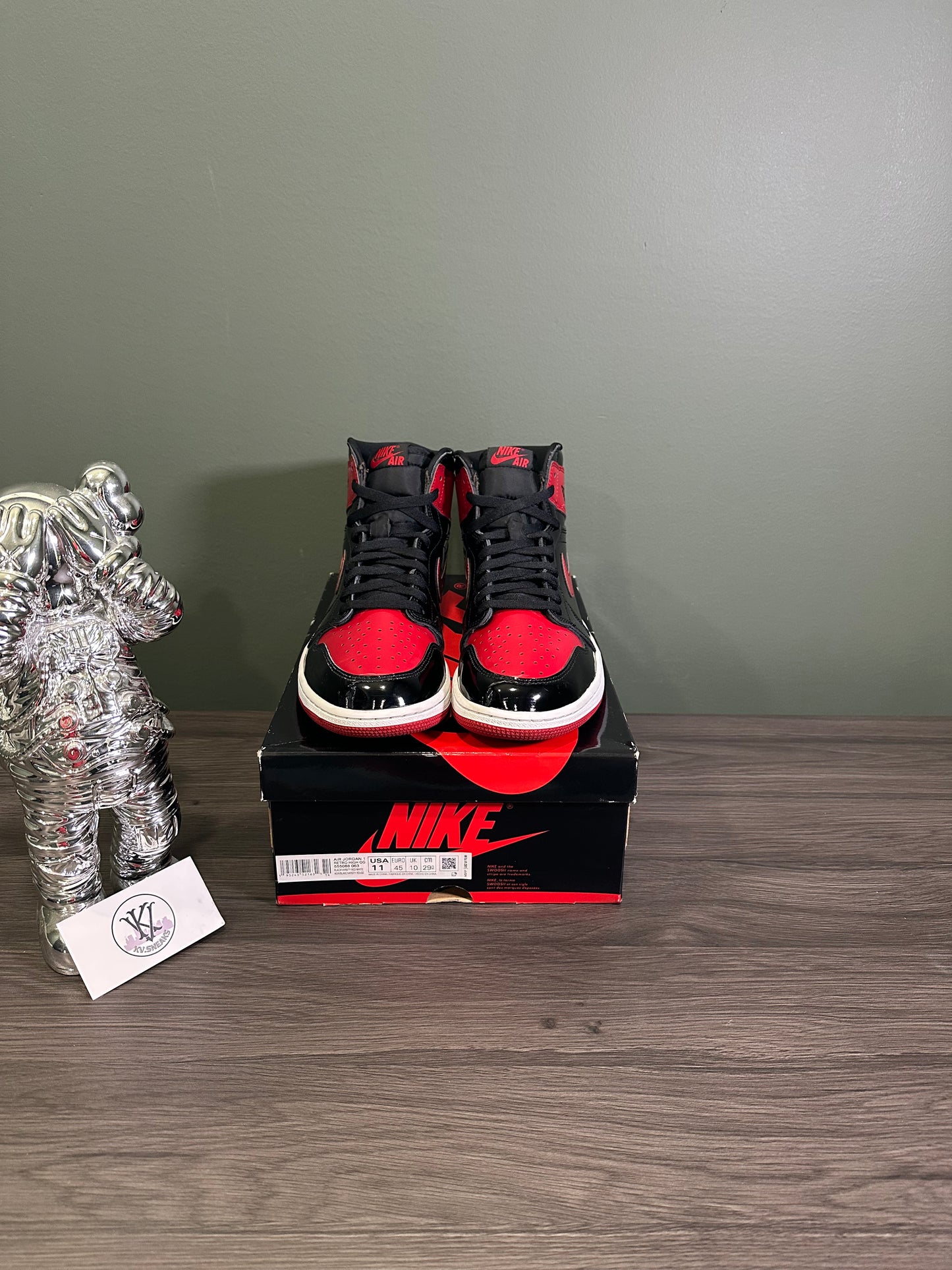 Jordan 1 High Patent Bred