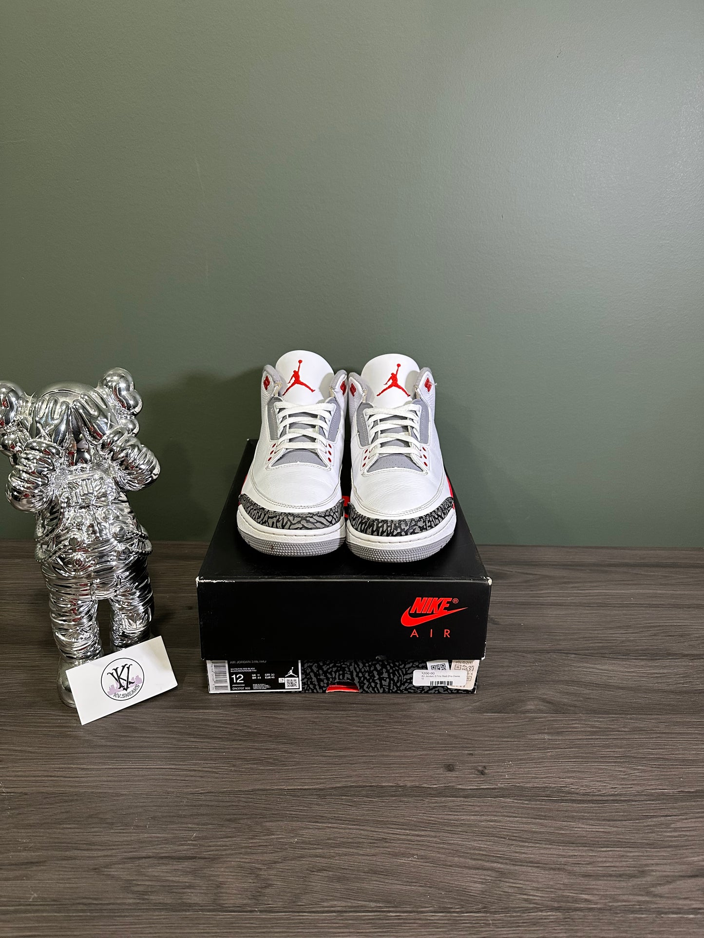 Jordan 3 Fire Red 2022