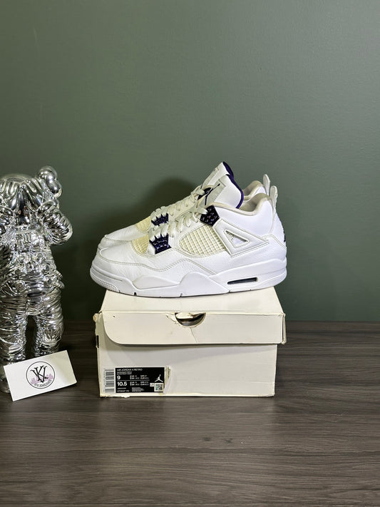 Jordan 4 Metallic Purple