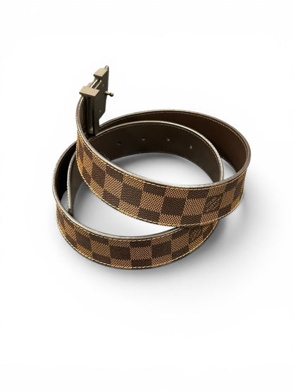 LOUIS VUITTON INITIALES REVERSIBLE BELT BROWN 40MM