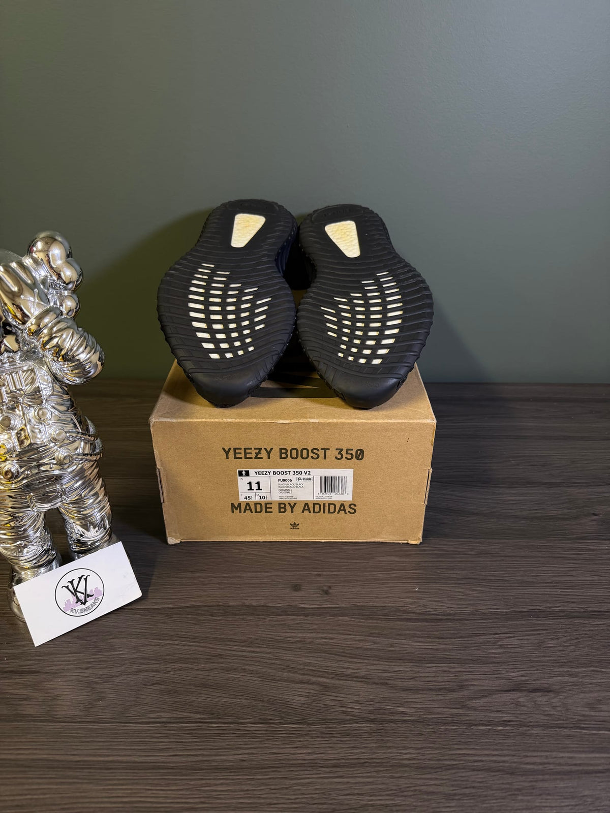 adidas Yeezy Boost 350 V2 Black (Non-Reflective)