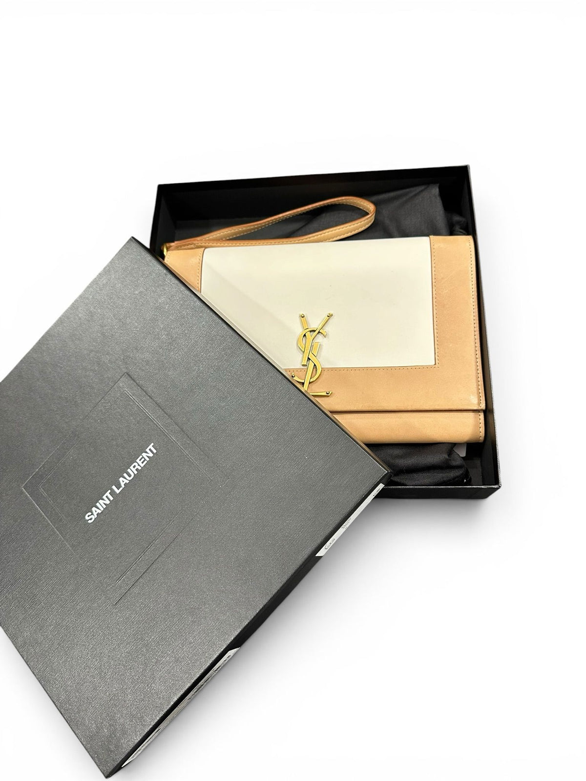 SAINT LAURENT CASSANDRE FLAP POUCH NAPPA