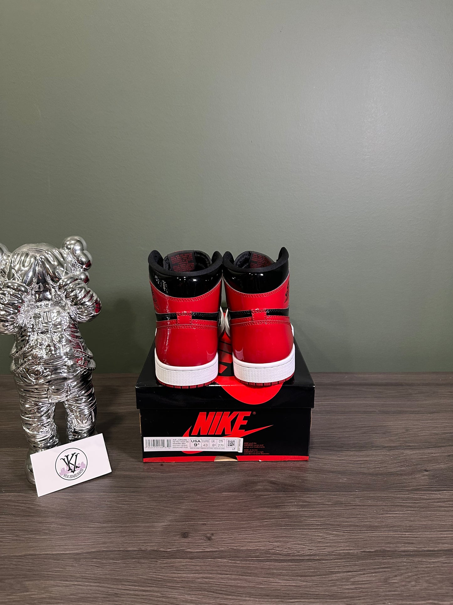 Jordan 1 High Patent Bred