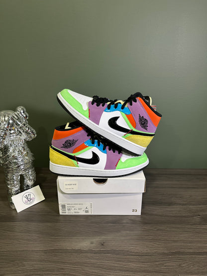 Jordan 1 Mid SE Multi-Color