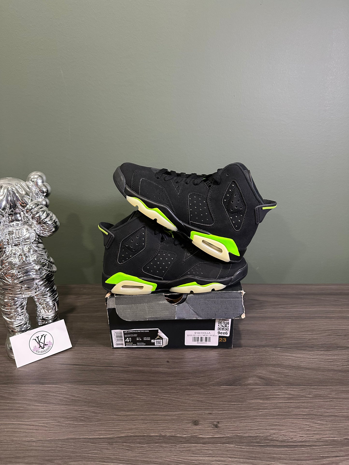 Jordan 6 Electric Green (GS)
