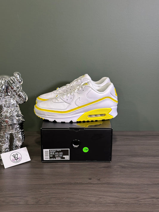 Air Max 90 Undefeated White Optic Yellow