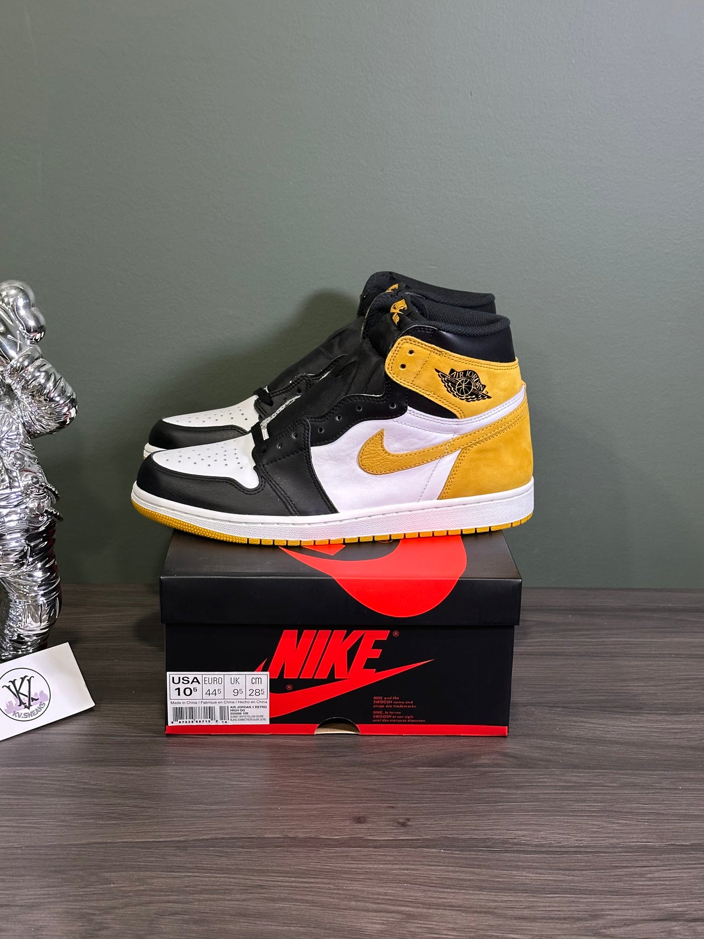Jordan 1 High Yellow Ochre