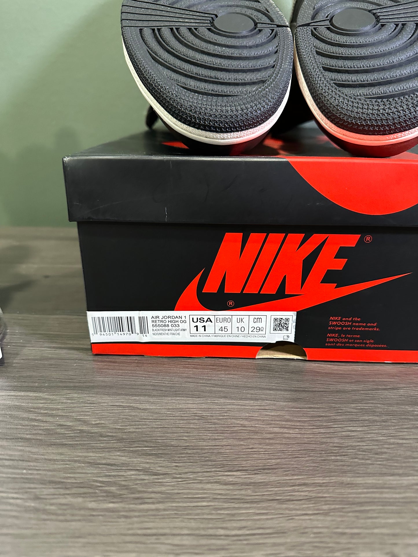 Jordan 1 High Shadow Patina