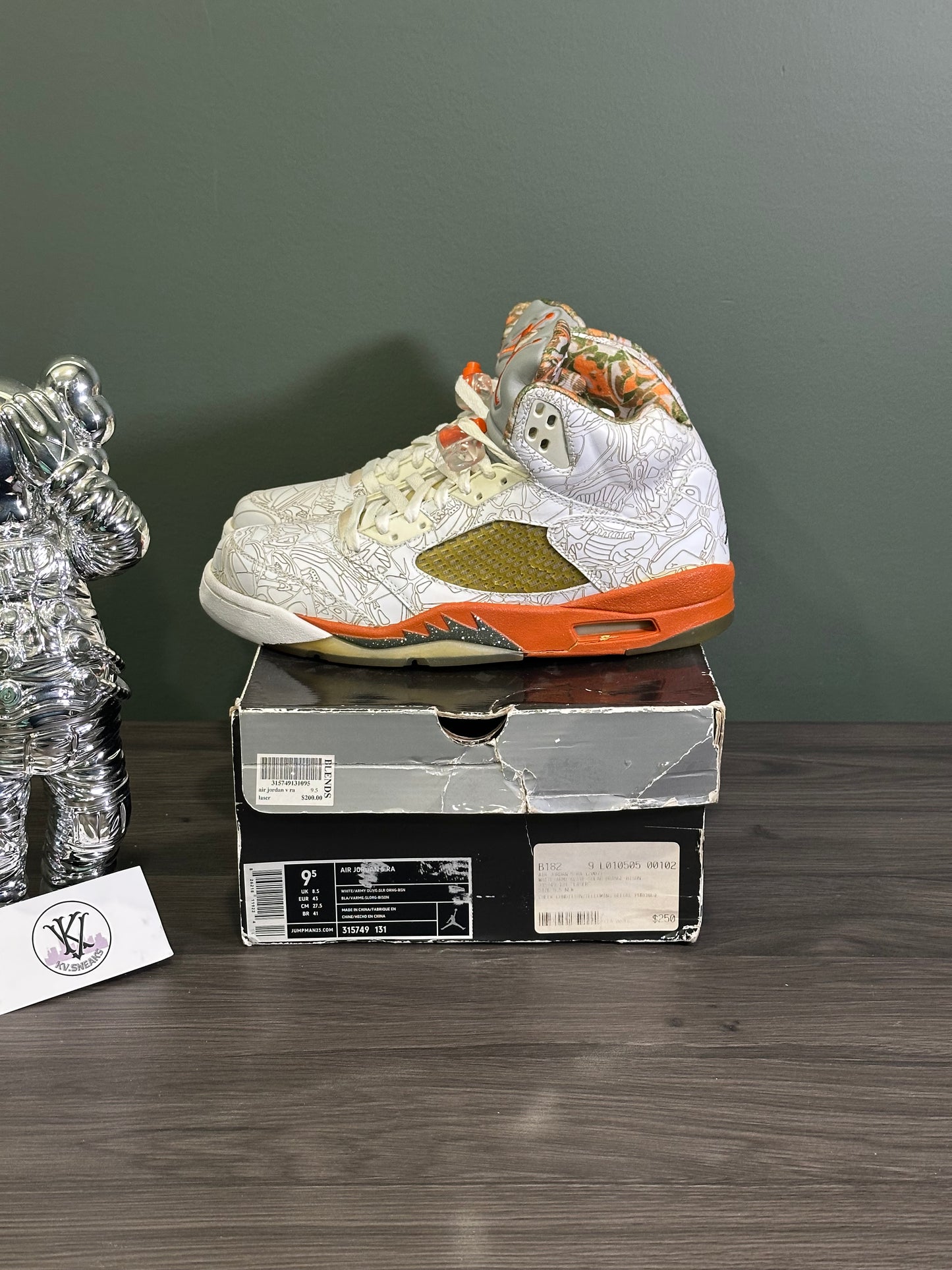 Jordan 5 Laser